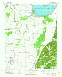 Ridgely 1964 topographic map thumbnail