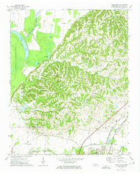 Ripley North 1972 topographic map thumbnail
