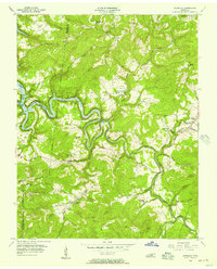 Riverton 1956 topographic map thumbnail