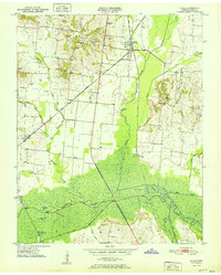 Rives 1951 topographic map thumbnail