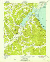 Rockport 1950 topographic map thumbnail