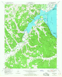 Rockport 1950 topographic map thumbnail
