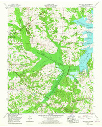 West Sandy Dike 1965 topographic map thumbnail