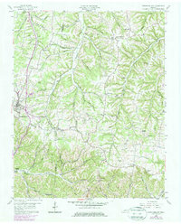 Westmoreland 1958 topographic map thumbnail