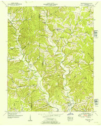 Westpoint 1950 topographic map thumbnail
