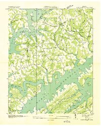 White Hollow 1936 topographic map thumbnail