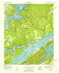 White Hollow 1952 topographic map thumbnail