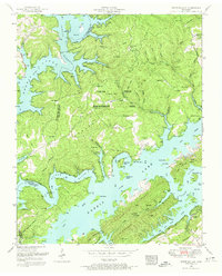 White Hollow 1952 topographic map thumbnail