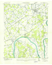 White Pine 1935 topographic map preview