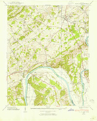 White Pine 1939 topographic map preview