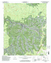 White Rocks Mountain 1994 topographic map thumbnail