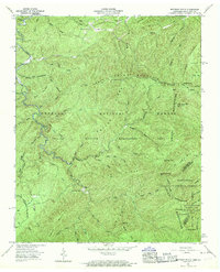 Whiteoak Flats 1957 topographic map thumbnail