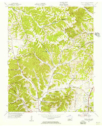 Whites Creek 1955 topographic map thumbnail