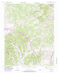 Whites Creek 1955 topographic map thumbnail