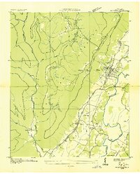 Whitwell 1936 topographic map thumbnail