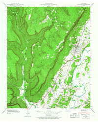 Whitwell 1946 topographic map thumbnail