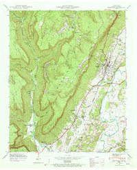 Whitwell 1946 topographic map preview