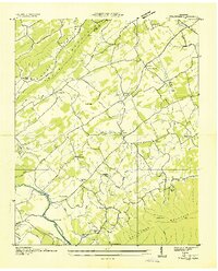 Wildwood 1935 topographic map thumbnail