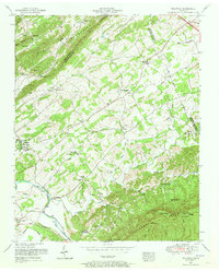 Wildwood 1953 topographic map thumbnail