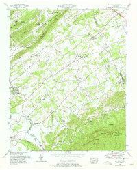 Wildwood 1953 topographic map thumbnail