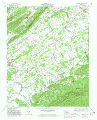 Wildwood 1953 topographic map thumbnail