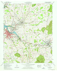 Winchester 1971 topographic map preview