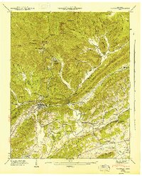 Windrock 1946 topographic map thumbnail