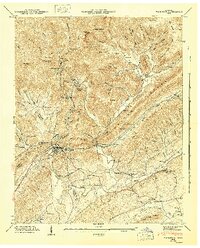 Windrock 1946 topographic map thumbnail