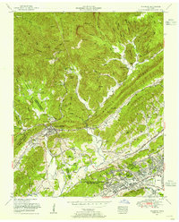 Windrock 1952 topographic map preview