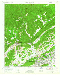 Windrock 1952 topographic map thumbnail