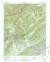 Windrock 1968 topographic map thumbnail