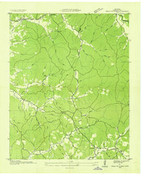 Wolf Pit Ridge 1936 topographic map thumbnail