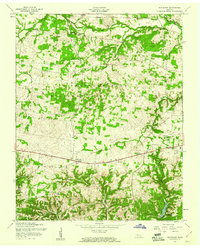 Woodlawn 1957 topographic map thumbnail