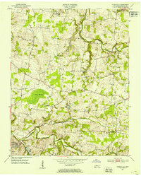Youngville 1952 topographic map thumbnail