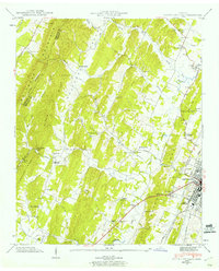 South Cleveland 1943 topographic map thumbnail