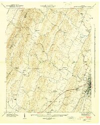 South Cleveland 1943 topographic map thumbnail