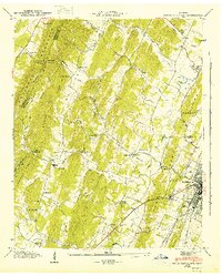 South Cleveland 1943 topographic map thumbnail