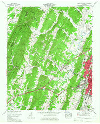 South Cleveland 1965 topographic map thumbnail