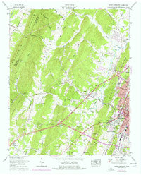 South Cleveland 1965 topographic map thumbnail