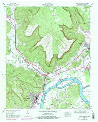 South Pittsburg 1942 topographic map thumbnail