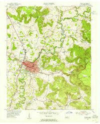 Sparta 1954 topographic map thumbnail