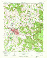 Sparta 1954 topographic map thumbnail