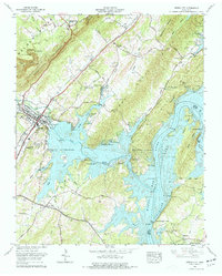Spring City 1966 topographic map preview