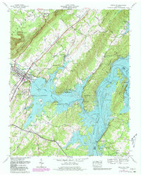 Spring City 1966 topographic map thumbnail