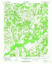 Spring Creek 1966 topographic map thumbnail