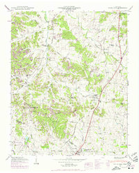 Spring Hill 1946 topographic map thumbnail