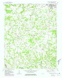 Springfield South 1961 topographic map thumbnail