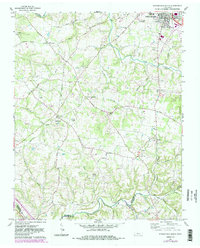 Springfield South 1961 topographic map thumbnail