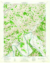 Springvale 1961 topographic map thumbnail