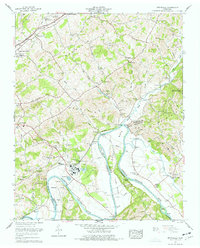 Springvale 1961 topographic map preview